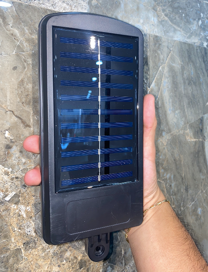 Lámpara solar con sensor de movimiento IP67 - ECOL